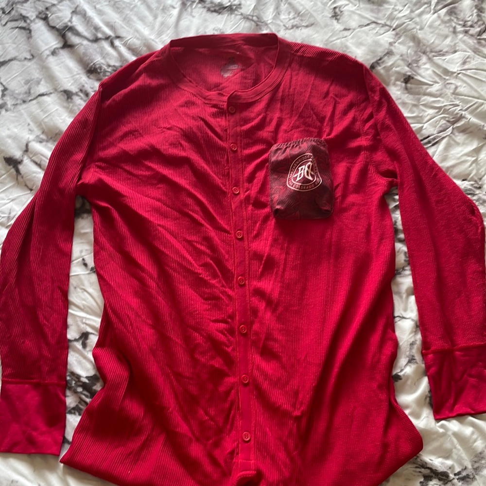 Men’s Breckinridge Brewery Onesie with Beer Pocket